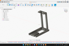 Load image into Gallery viewer, Foldable Watch Hanger for lug width 18/20/22mm STL file