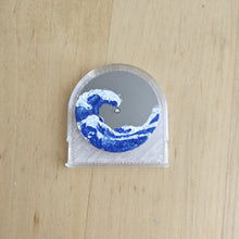 Load image into Gallery viewer, The Great Wave 28.5mm Multi-color Print + Hand-Paint