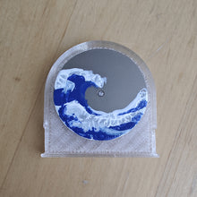 Load image into Gallery viewer, The Great Wave 28.5mm Multi-color Print + Hand-Paint