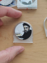 Load image into Gallery viewer, Portrait of Vsevolod Garshin 28.5mm