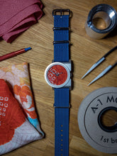 Load image into Gallery viewer, Leppen x Ando: A-1 Kimono Red