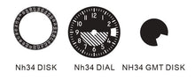 Load image into Gallery viewer, Zandr x Ando: Altimeter Dial + Disk + GMT hand-disk for NH34 28.5mm