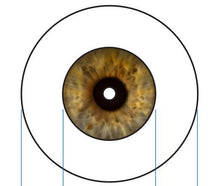 Load image into Gallery viewer, Eye Dial Prototype 28.5mm