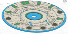 Load image into Gallery viewer, Spaceship Dial Prototype for NH38 and Miyota 9039