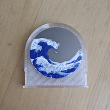 Load image into Gallery viewer, The Great Wave 28.5mm Multi-color Print + Hand-Paint
