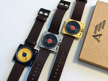 Load image into Gallery viewer, Vinyl Record Automatic Watch
