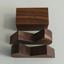 Load image into Gallery viewer, 3-piece Wooden Watch Stand
