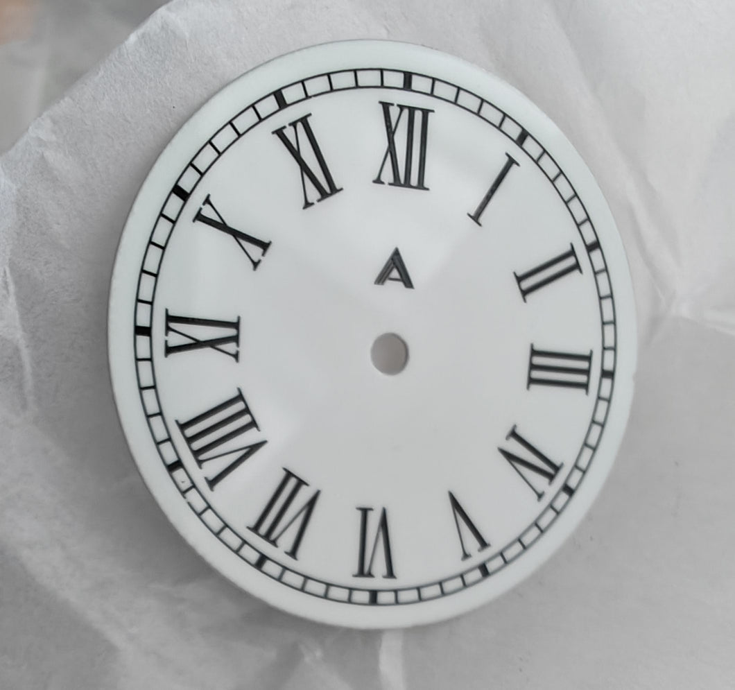 *Pre-order* Lumed Enamel* Dial with Roman Numeral