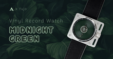 Load image into Gallery viewer, *Pre-Order* Vinyl Record Quartz: Midnight Green by AndoAndoAndo
