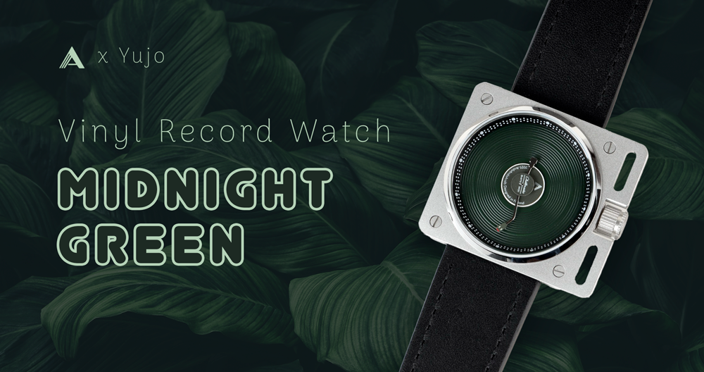 *Pre-Order* Vinyl Record Quartz: Midnight Green by AndoAndoAndo
