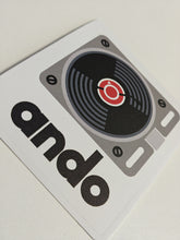 画像をギャラリービューアに読み込む, Vinyl Record Sticker (made in Helsinki, Finland!)
